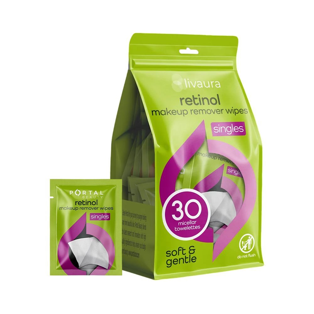 REMOVEDORES DE MAQUIAGEM SKINASSIST RETINOL 30 UNIDADES