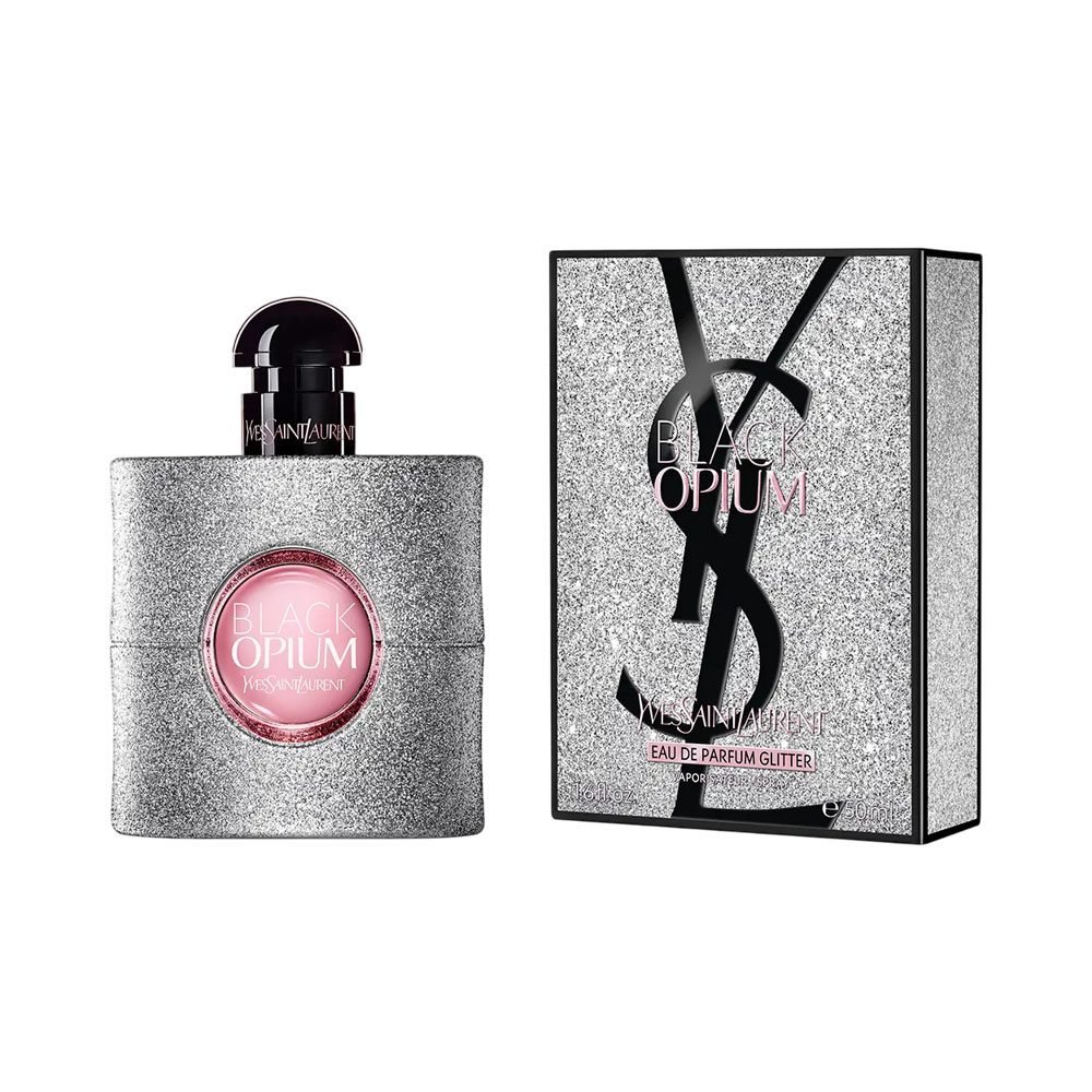 PERFUME YVES SAINT LAURENT BLACK OPIUM GLITTER EDP 50ML
