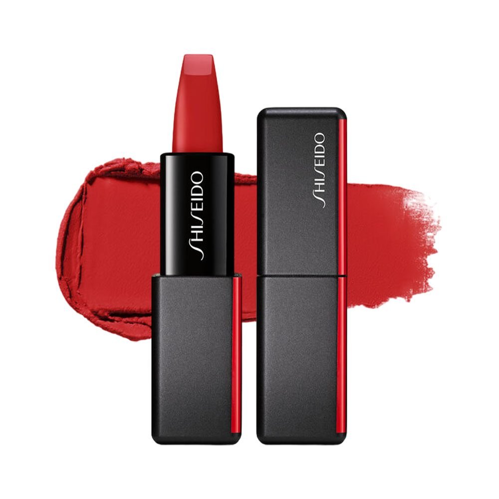BATOM SHISEIDO MODERNMATTE POWDER 514 HYPER RED 4 GR