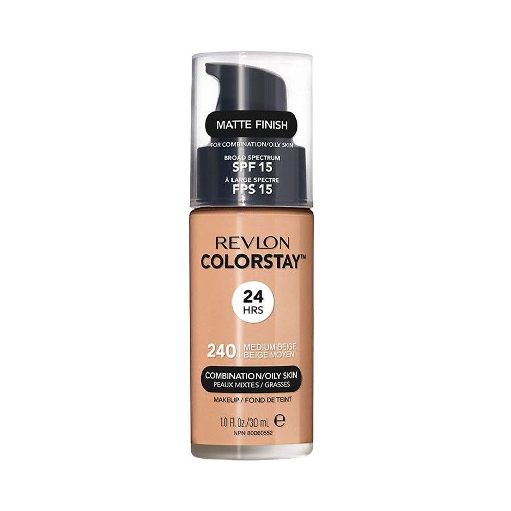 BASE REVLON COLORSTAY SPF15 FOR COMBINATION/OILY SKIN 240 MEDIUM BEIGE 30 ML