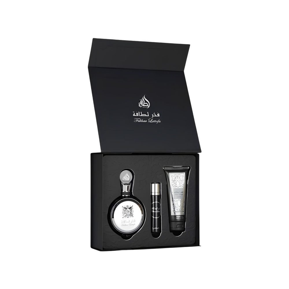 KIT LATTAFA FAKHAR MAN EDP 3 PIEZAS