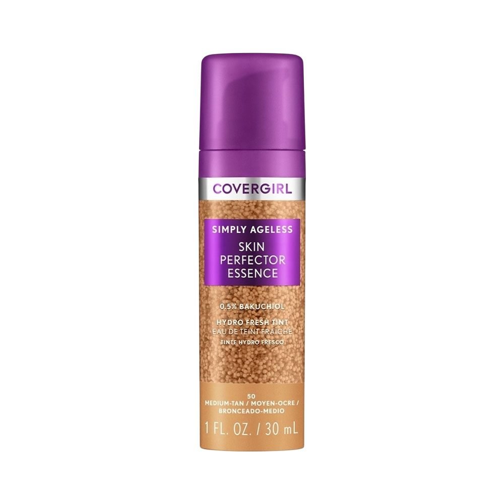 BASE COVERGIRL SIMPLY AGELESS SKIN PERFECTOR ESSENCE 50 MEDIUM TAN 30 ML