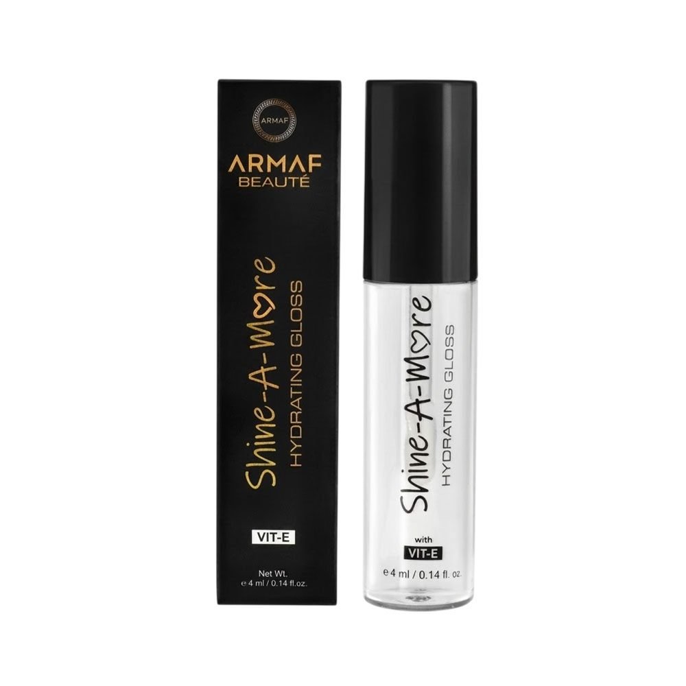BRILHO LABIAL ARMAF BAUTÉ SHINE A MORE GLOSS 01 CRYSTAL 4,5 ML