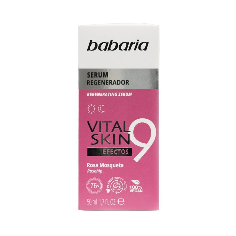 SERUM BABARIA 9 EFECTOS ROSA MOSQUETA VITAL SKIN 50ML