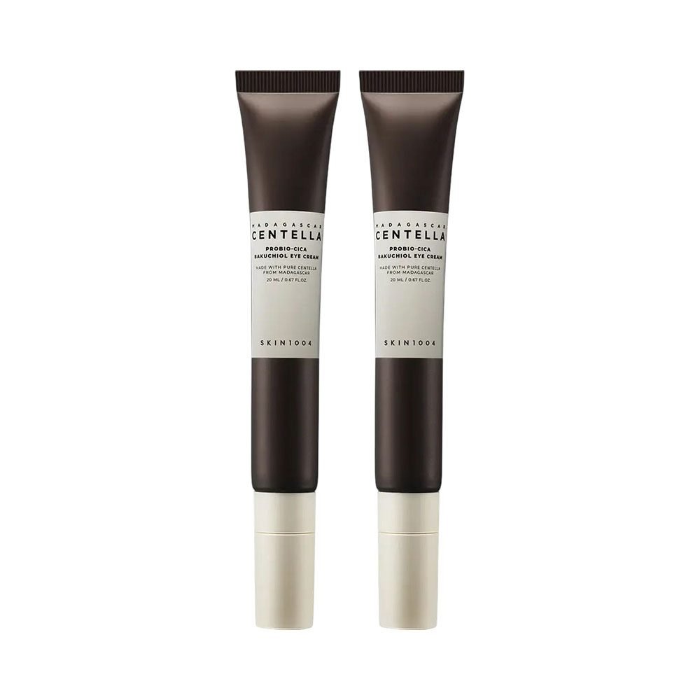 CREME PARA CONTORNO DE OLHOS SKIN1004 MADAGASCAR CENTELLA PROBIO CICA BAKUCHIOL 2 PEÇAS